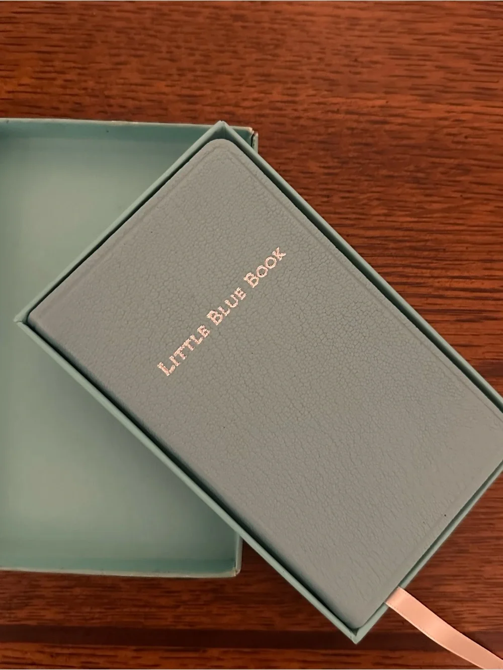 New Tiffany little blue Notebook